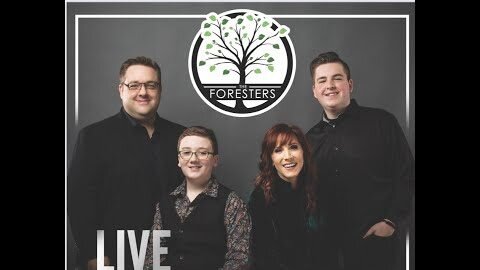 portrait of a singing group 