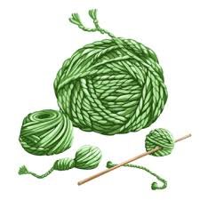 green yarn