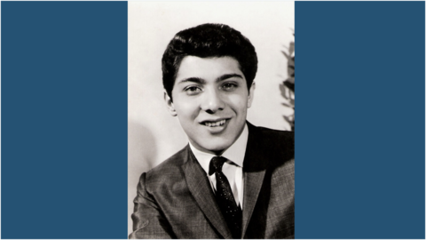 Portrait of a young Paul Anka