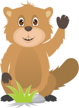 Cartoon beaver