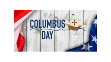 flag and a ship 