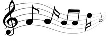 music notes