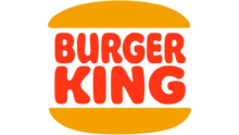 Top and bottom of a burger bun with Burger King written in between